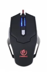 Aluminiowa mechaniczna klawiatura gamingowa dla graczy REBELTEC IMPERATOR z podświetleniem + mysz dla graczy FALCON + słuchawki THUNDER + mata SLIDER S