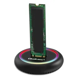 Stacja dokująca dysków Qoltec SSD M.2 NVMe SATA USB-C 2TB