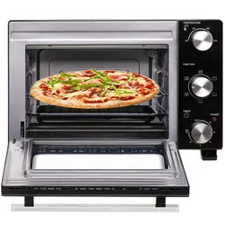 Piekarnik elektryczny 22 L Adler AD 6024   blacha do pieczenia   ruszt z uchwytem