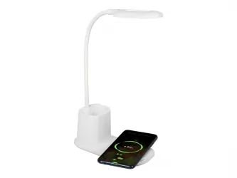 Lampka biurkowa LED BLOW LB-05 z ładowarką indukcyjną QC