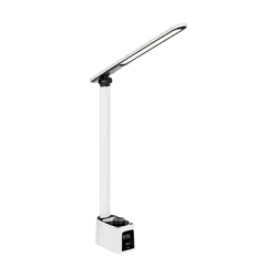 Lampka biurkowa LED Rebel z zegarem