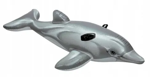 Materac zabawka do pływania dmuchany delfin XXL INTEX 201cm x 76cm