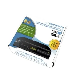 Tuner cyfrowy Esperanza EV106R DVB-T2 H.265/HEVC