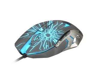 Klawiatura gamingowa podświetlana dla graczy FURY SPITFIRE + mysz + podkładka