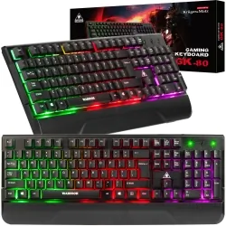 Klawiatura gamingowa Kruger&amp;Matz Warrior GK-80 LED RGB 