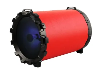 Głośnik bluetooth SoundTUBE 220 FM USB AUX microSD - czerwony