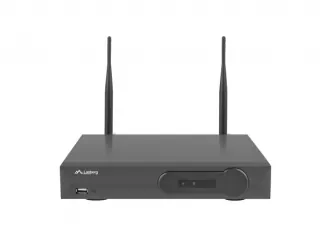 Zestaw do monitoringu rejestrator NVR 8 kanałowy WIFI + 8 kamer IP WIFI 2MP akcesoria LANBERG