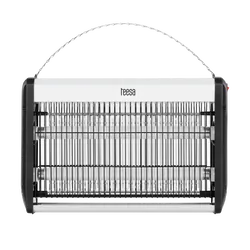 Lampa owadobójcza UV 2x10W TEESA rażąca na muchy ćmy komary