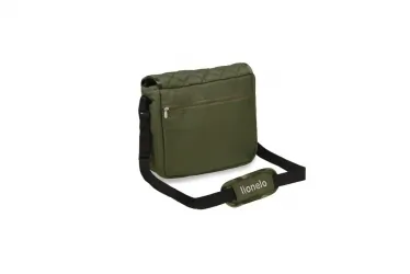 Wózek spacerowy LIONELO EMMA PLUS + tacka i uchwyt na kubek + torba - Forest Green limitowana edycja