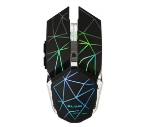 Bezprzewodowa mysz gamingowa BLOW HURRICANE 3 podświetlana LED