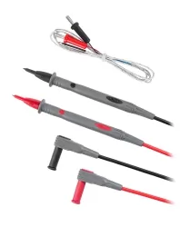 Miernik uniwersalny Uni-t UT71D krokodylki krótkie przewody z krokodylkami sonda pomiaru temperatury kabel USB