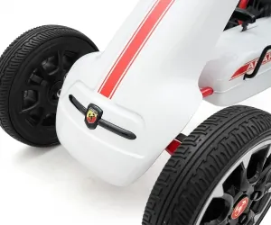 Gokart na pedały Milly Mally Abarth czarny