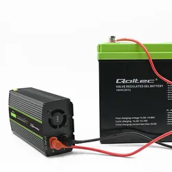 Przetwornica napięcia Qoltec Monolith 24V/230V 600W/1200W USB Czysty Sinus