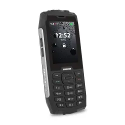Telefon komórkowy telefon dla seniora myPhone Hammer 4+ srebrny wodoodporny