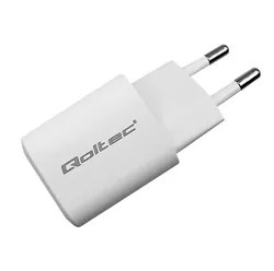 Ładowarka sieciowa Qoltec GaN ULTRA 35W 5-20V 2.25-3A USB-C PD   USB QC - biała