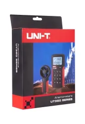 Miernik wiatromierz z funkcją pomiaru temperatury Uni-t  UT361