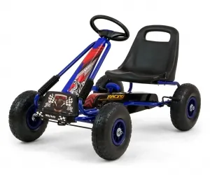 Gokart na pedały Milly Mally THOR niebieski
