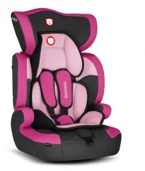 Fotelik samochodowy  Lionelo LEVI ONE Candy Pink  9-36 kg