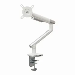 Uchwyt biurkowy gazowy do 1 monitora LED/LCD 17-32 cala + 1xUSB - ART L-19GD biały