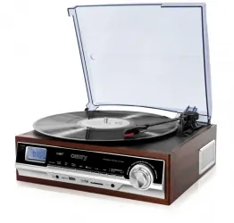 Gramofon Camry CR 1168 z radiem Bluetooth MP3 USB SD nagrywanie pilot