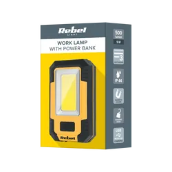 Lampa warsztatowa Rebel LED magnetyczna IP44