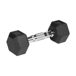 Hantle żeliwne gumowane HEX 2x 3kg REBEL ACTIVE