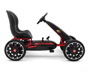 Gokart na pedały Milly Mally Abarth czarny
