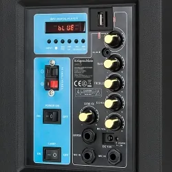Przenośny głośnik Bluetooth Kruger&amp;Matz Shield USB SD AUX FM + mikrofon + pilot
