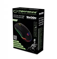 Gamingowa mysz dla gracza Esperanza SHADOW 3200DPI RGB czarna