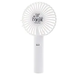 Mini wentylator przenośny 9cm/3,5” USB Adler AD 7331w biały