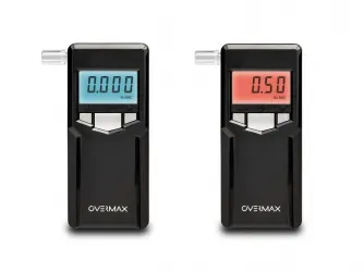 Profesjonalny alkomat OVERMAX AD-06 + ustniki + kalibracja