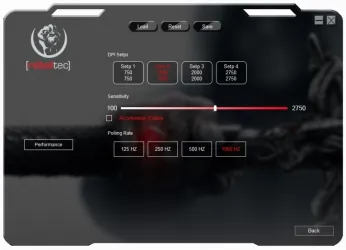 Aluminiowa mechaniczna klawiatura gamingowa dla graczy REBELTEC IMPERATOR z podświetleniem + mysz dla graczy HUNTER 2 + słuchawki TORNADO + mata SLIDER S