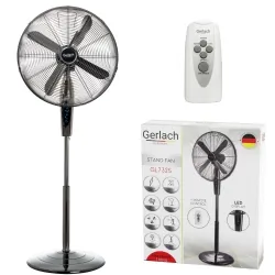 Cyrkulator stojący Gerlach GL 7325 45cm/18" wiatrak wentylator podłogowy z pilotem
