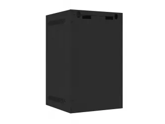 Szafa instalacyjna RACK wisząca 10'' 9U 280x310 drzwi metalowe Lanberg - czarna