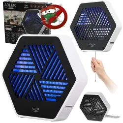 Lampa owadobójcza UV wisząca Adler AD 7939 na muchy ćmy komary