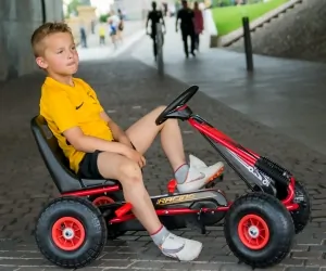 Gokart na pedały Milly Mally THOR czerwony