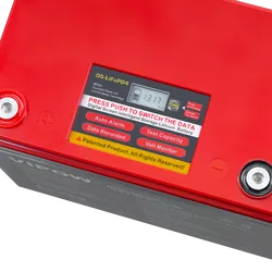 Akumulator żelowy LiFePO4 VIPOW Bluetooth 12V 100Ah BMS