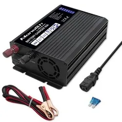Inteligentna ładowarka do akumulatorów LiFePO4 AGM GEL SLA Qoltec Monolith 30A 12V
