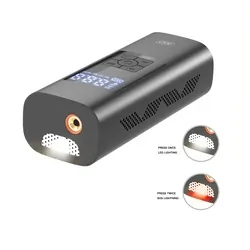 Bezprzewodowa elektryczna pompka do kół XO CZ012 12V 6000mAh uniwersalna