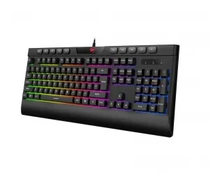 Klawiatura podświetlana Havit KB487L RGB gamingowa dla graczy