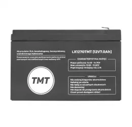 Akumulator żelowy TMT 12V 7Ah