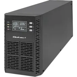 Zasilacz awaryjny UPS Qoltec Power Factor 1.0 2kVA 2000W LCD EPO USB On-line CZYSTY SINUS