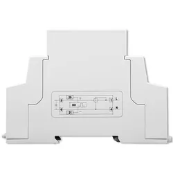 Jednofazowy elektroniczny licznik miernik zużycia energii na szynę DIN Qoltec 230V LCD 1P