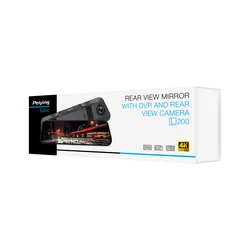 Lusterko samochodowe Peiying Basic L200 z rejestratorem 4K   kamera cofania