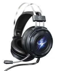 Słuchawki gamingowe nagłowne z mikrofonem REBELTEC THOR 7.1 USB