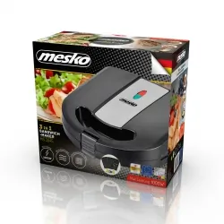 Toster opiekacz do kanapek 3 w 1 Mesko MS 3045