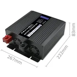 Inteligentna ładowarka do akumulatorów LiFePO4 AGM GEL SLA Qoltec Monolith 50A 12V