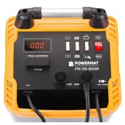 Prostownik akumulatorowy z rozruchem 850A 12/24V Powermat PM-PA-850M