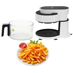 Frytkownica beztłuszczowa Airfryer Adler AD 6316 ze szklaną misą 3L
