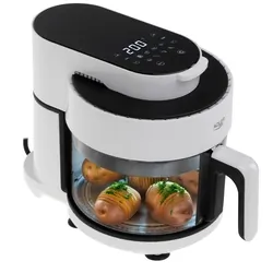 Frytkownica beztłuszczowa Airfryer Adler AD 6316 ze szklaną misą 3L